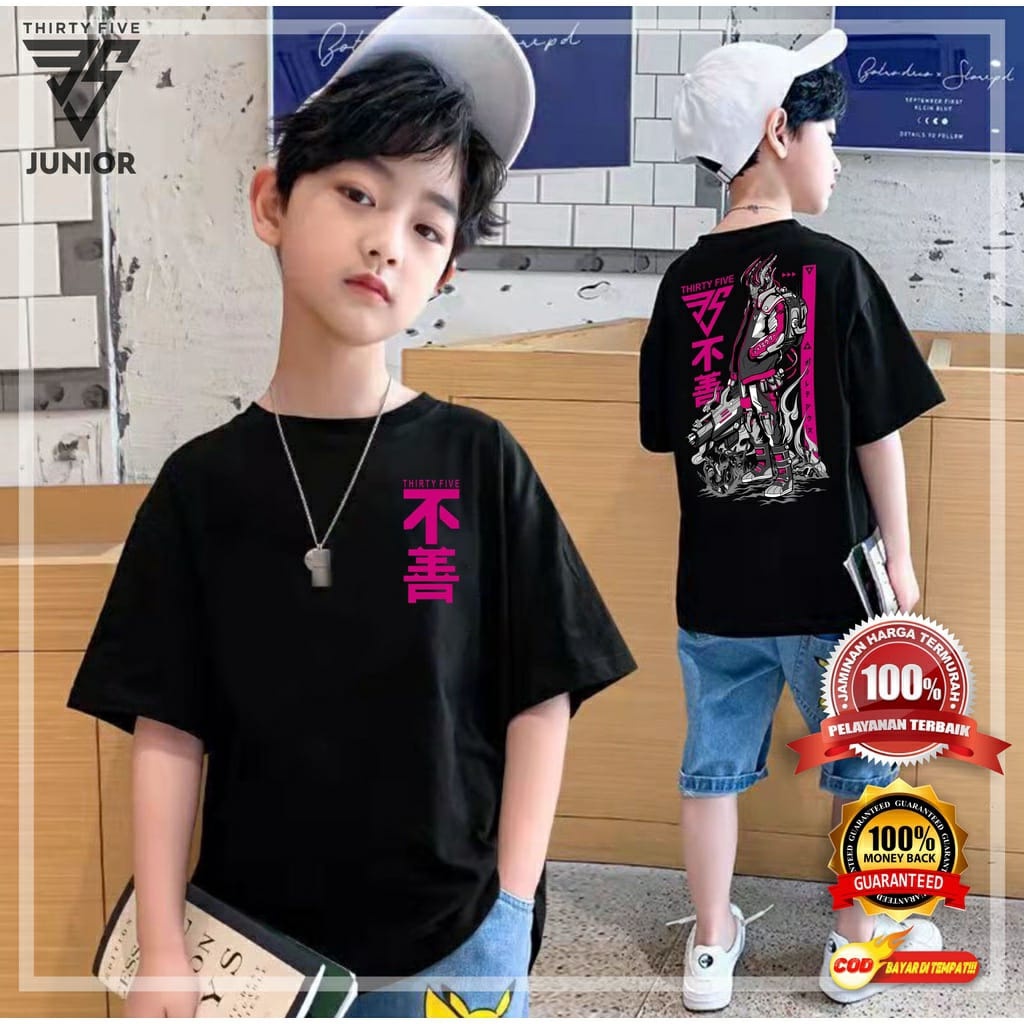 KAOS ANAK TANGGUNG UMUR 9-15 TAHUN TERMURAH