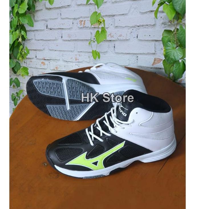 Termurah SEPATU wave lightning z5 mid  wlz 5 mid premium sepatu voli badminton original//sepatu olah