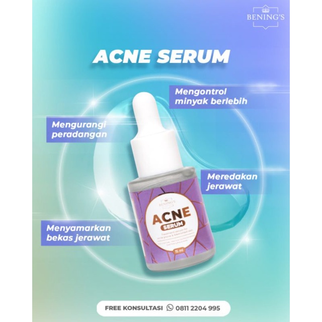 Acne Serum Benings Indonesia dr. Oky Pratama