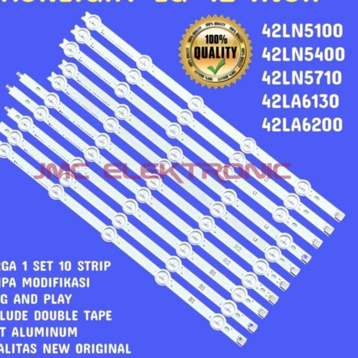 Harga Bersahabat BACKLIGHT TV LED LG 42 INC 42LN5100 42LN5400 42LN5710 42LA6130 42LA6200 LAMPU BL LE