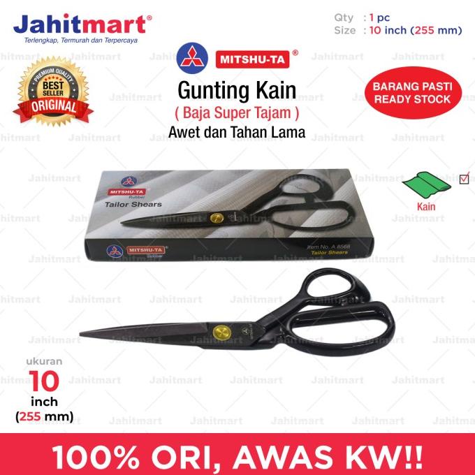 

[BISA COD] GUNTING "MITSHU-TA" TAILOR SHEARS 10