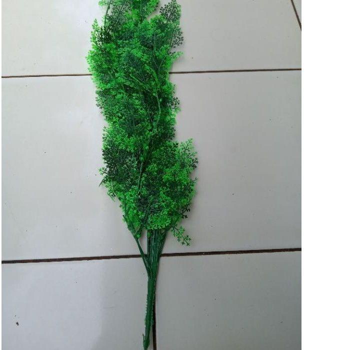 Stok Baru daun juntai Gantung Dinding artificial plastik palsu dekorasi Taman Rumah Pakis Saga Kemun