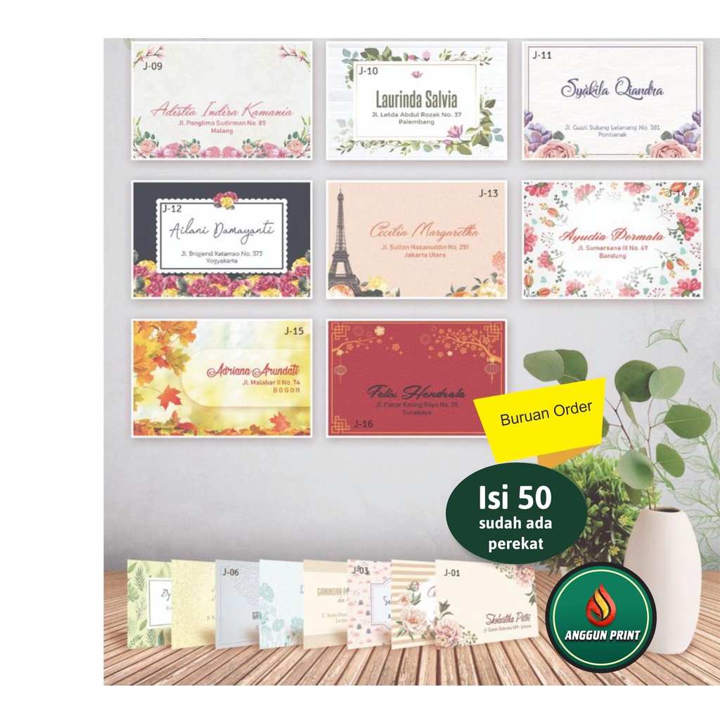 

Amplop kondangan custom nama amplop sumbangan motif amplop nama