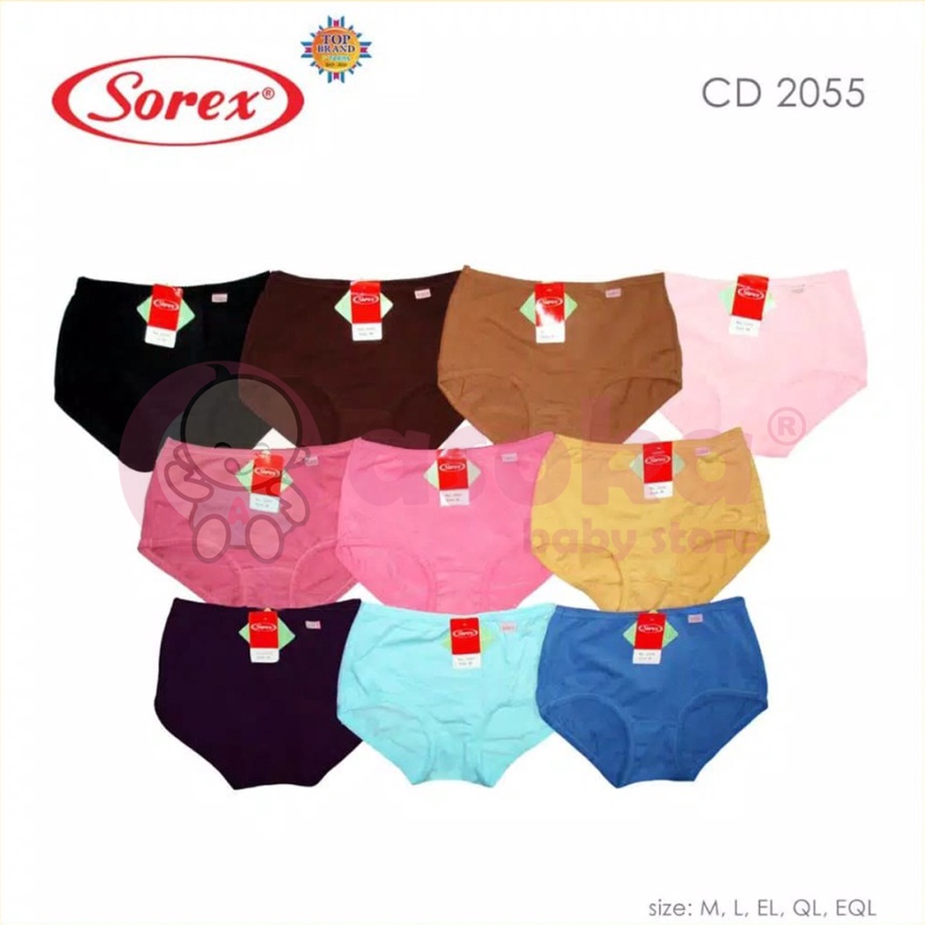Sorex Cd Basic Maxi 2055 Katun Mix Stretch - Celana Dalam Wanita ASOKA