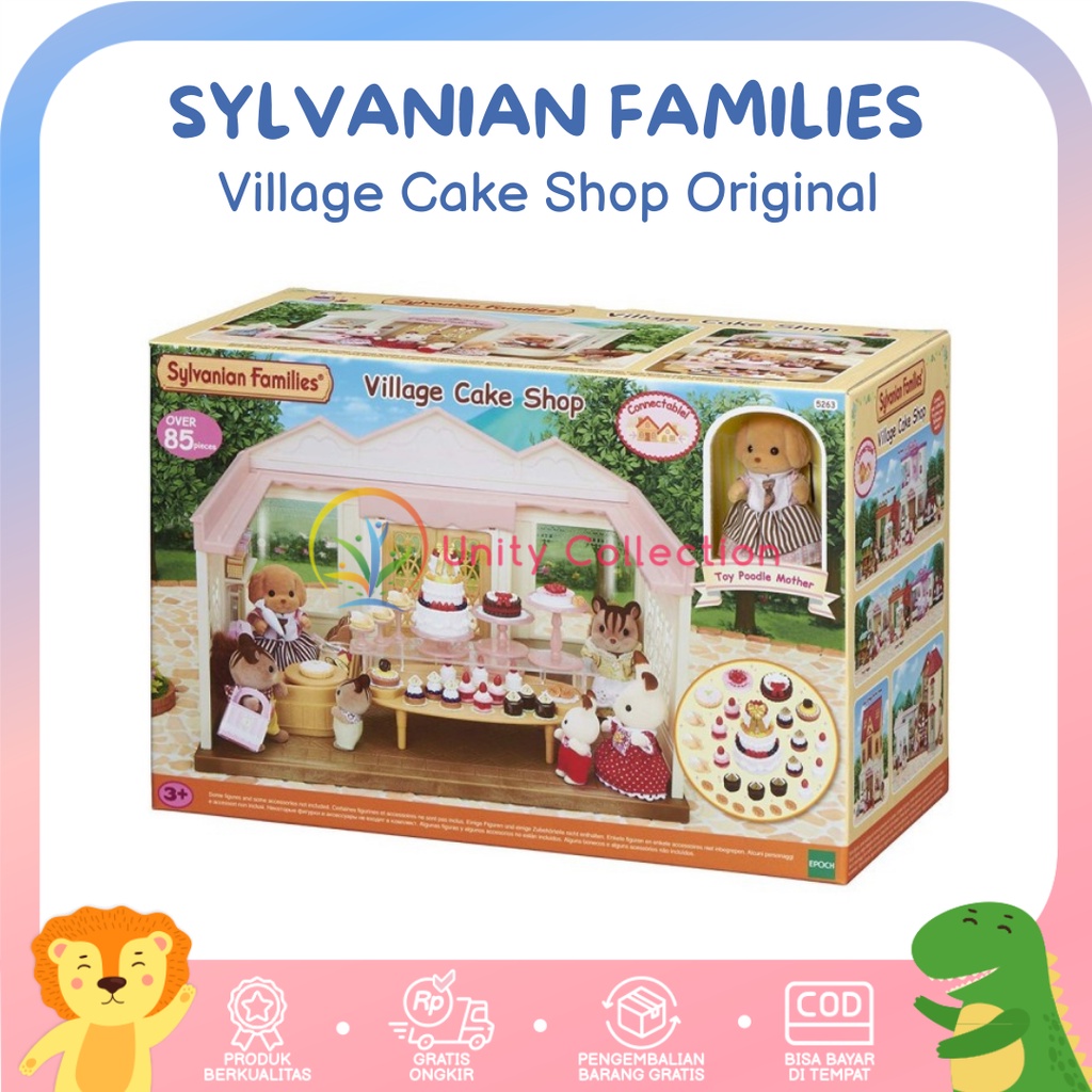 Sylvanian Families Village Cake Shop Original