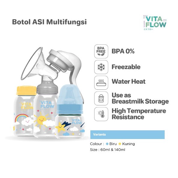 Vitaflow Botol Asi Sky Series / Animal Series