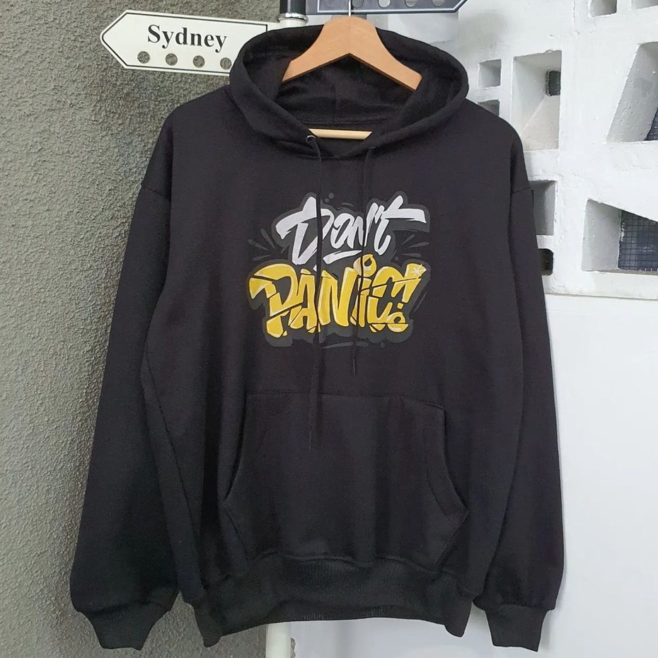 Sweater Hoodie Stay Humblee And Dont Panic Jumpper Atasan Couple Trendy