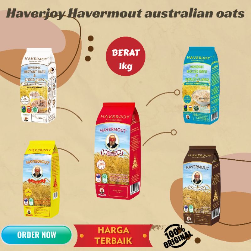 Haverjoy Havermout All varian  oats 1kg