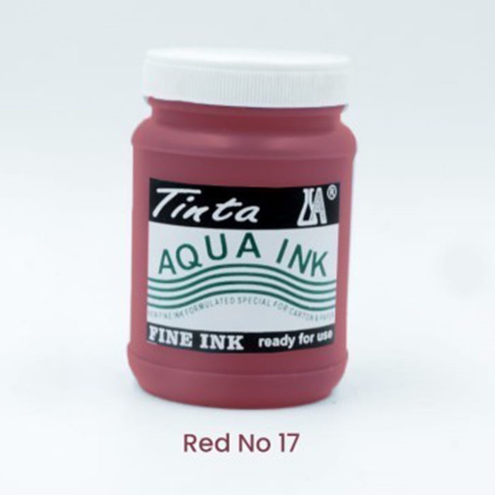 

Cat Sablon Kardus, Kertas & Styrofoam Aqua Ink - 1 Kg - Warna Red