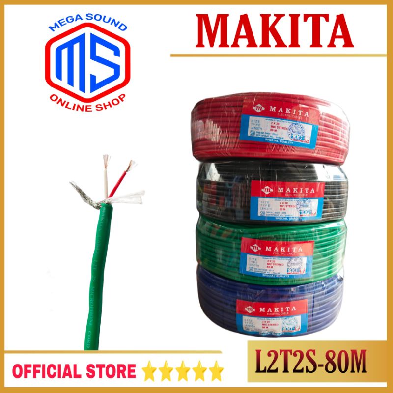 Kabel Mic Makita L2T2S 80M