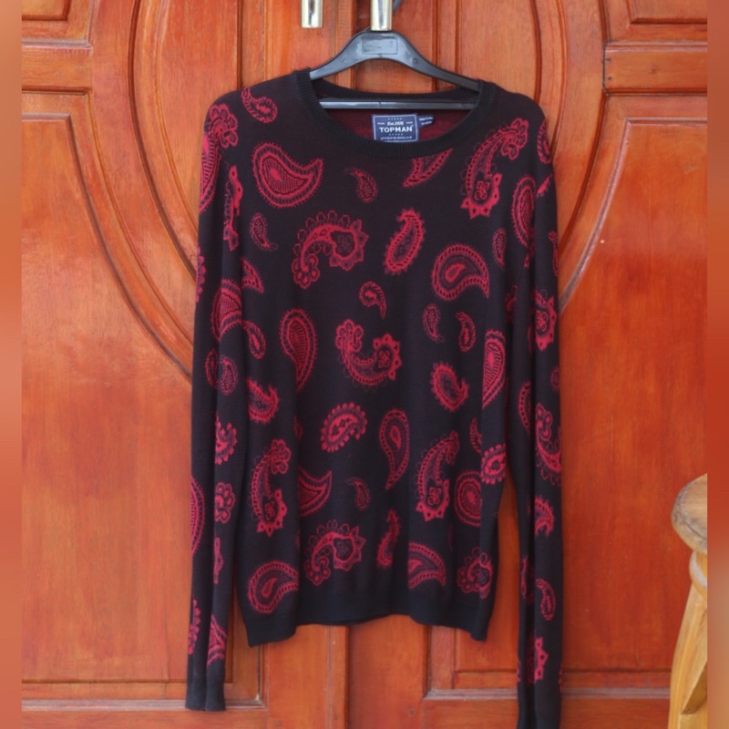 Sweater Topman size M Paisley