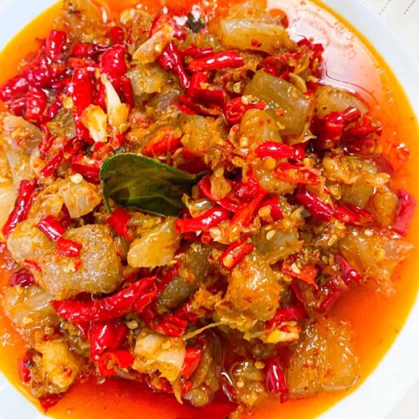 

[KODE 70GBF] Urat Sapi Balado Premium sedang