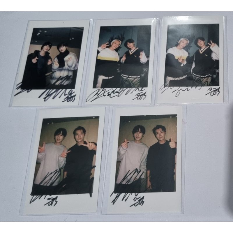 READY STOCK SUPER JUNIOR DONGHAE EUNHYUK YIZHIYU PHOTOCARD POLAROID OFFICIAL