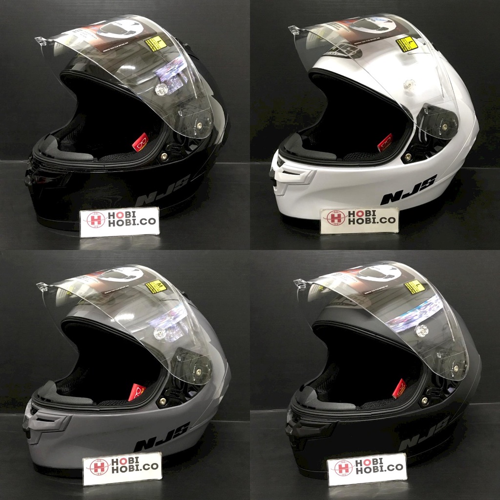 Njs Zx1R solid Helm Njs Zx 1R Solid Polos