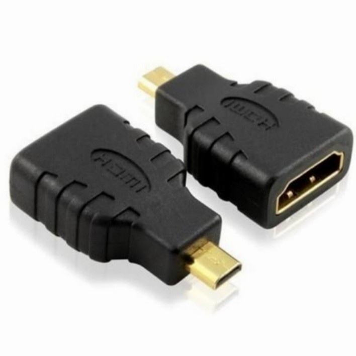 Konektor Converter Adapter HDMI Female To Micro HDMI Male