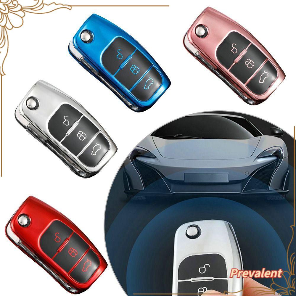 Preva Remote Key Case Soft TPU Aksesoris Mobil Skin Key Fob Cover