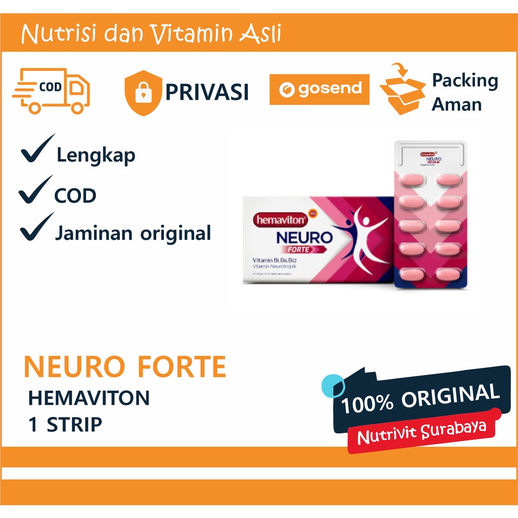 Hemaviton Neuro forte 10 tablet