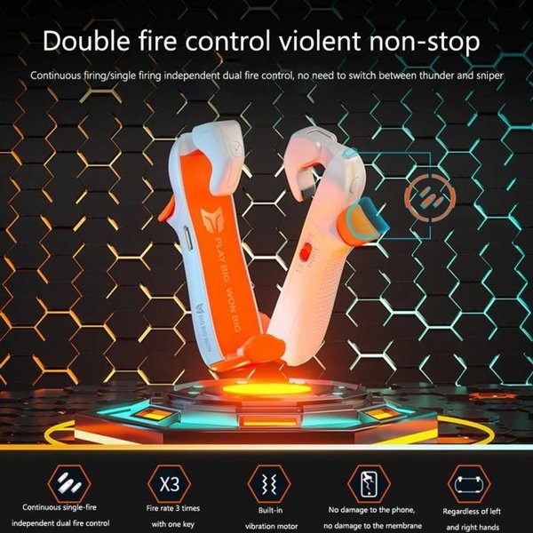 234 BIGBIG WON M1 JET Mobile Gaming Trigger Button Vibration