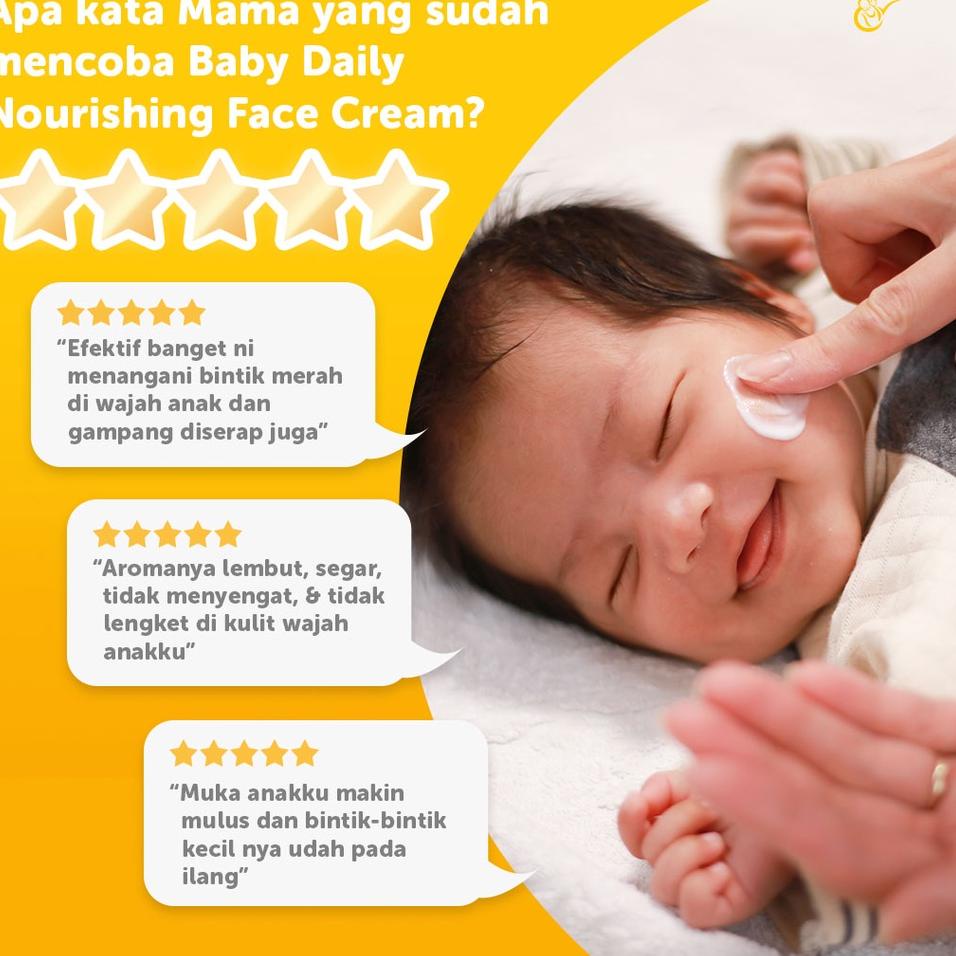 Promo Sekarang Baby Cream | Mama's Choice Baby Daily Nourishing Face Cream - Krim Wajah Bayi