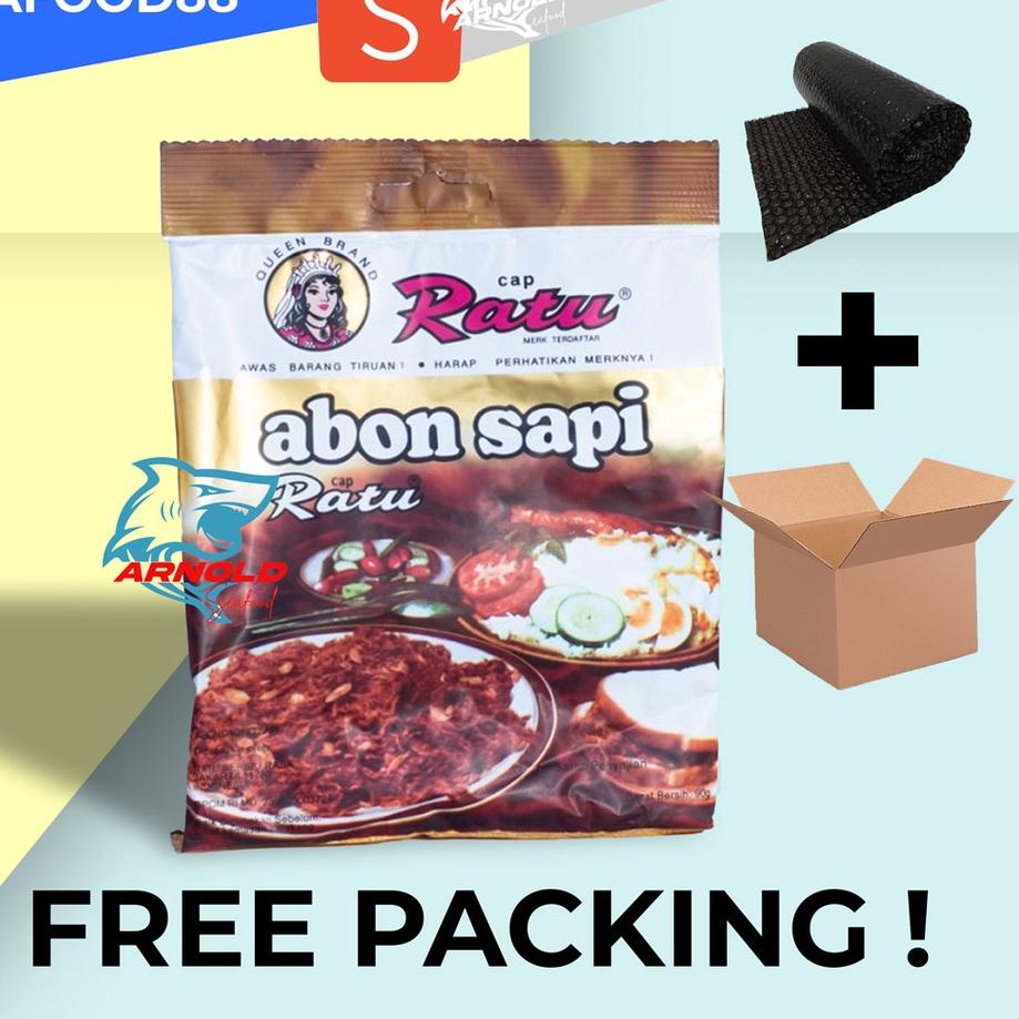 

[PRODUK EQRZQ] Abon Sapi Cap Ratu 1 Bungkus 90 gr 0RM