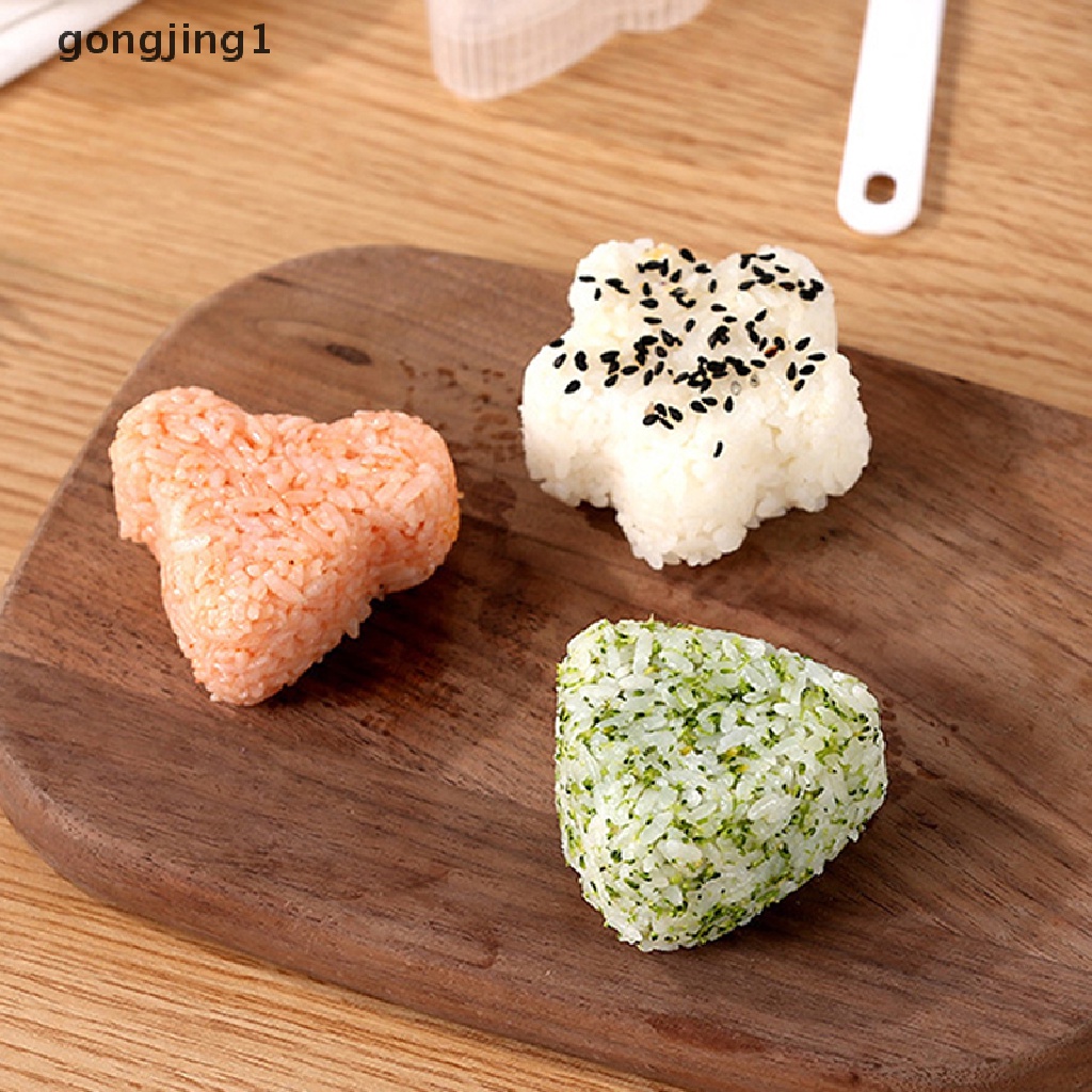 Ggg Sushi Maker Cetakan Rice Ball Food Press Dapur Gadget Sandwich Nori Onigiri Mold ID