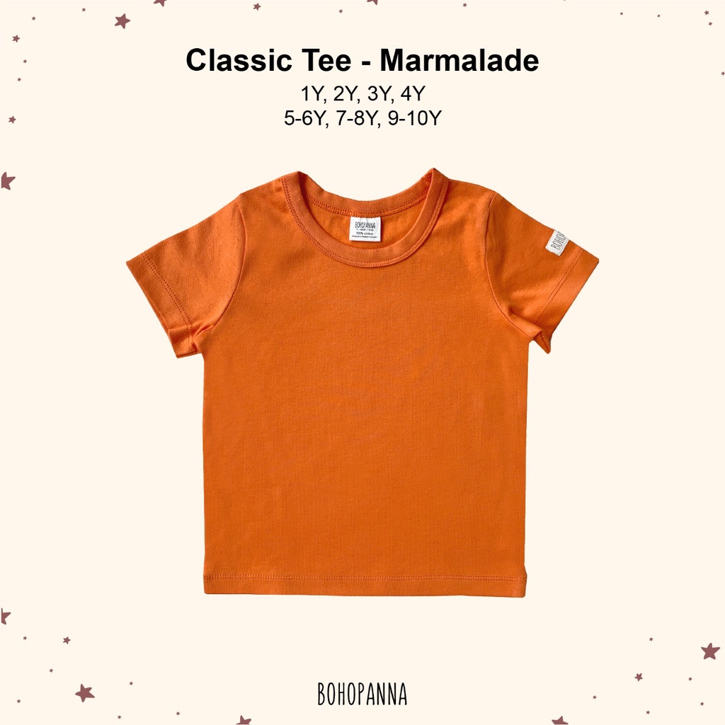 Bohopanna Classic Tee - Atasan Kaos Anak 1-6 tahun