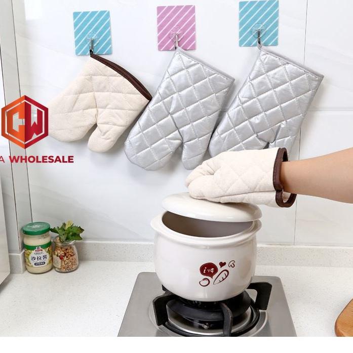 Kejutan Minggu Ini Sarung Tangan Oven Hand Glove Anti Panas Tebal Kain