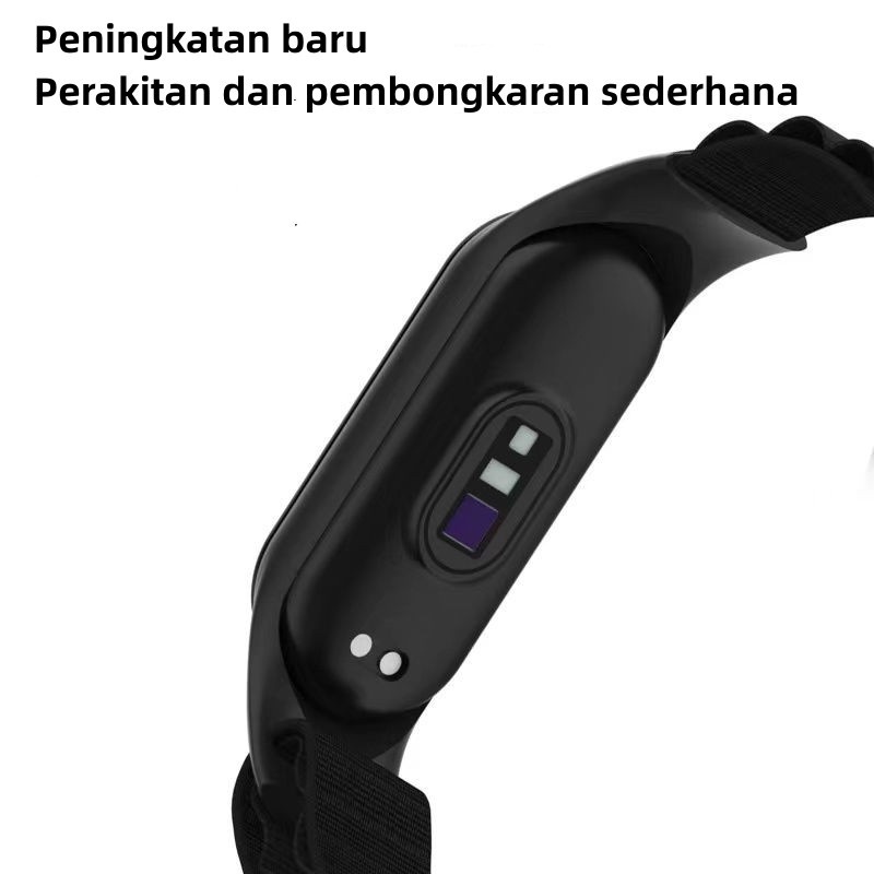 Nylon Strap  Xiomi Miband  3 4 5 6 7  Pengganti Tali Model Sproty