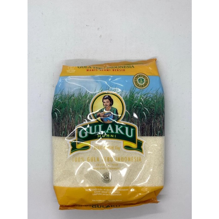 

GULA PASIR PREMIUM GULAKU KEMASAN 1KG KUNING