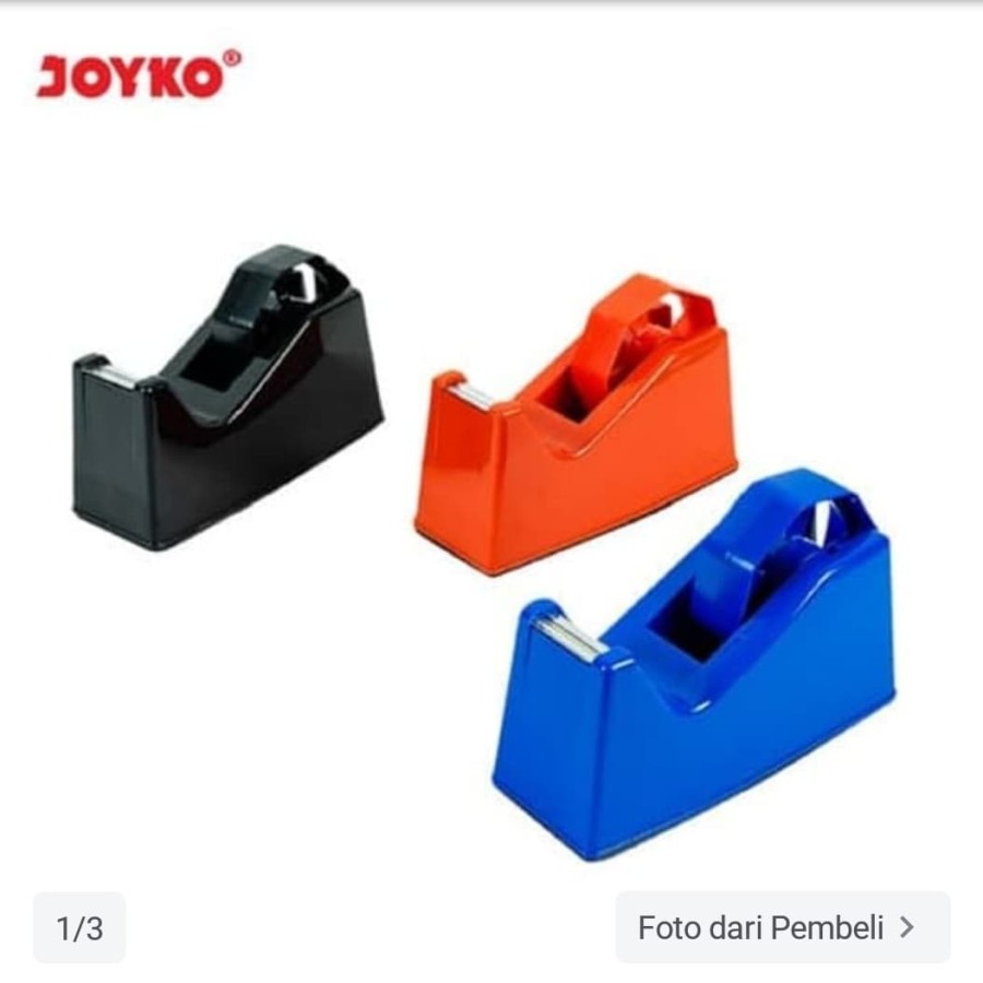 Tape Dispenser / Cutter Pemotong Solasi Perekat Murah - Joyko TD-103