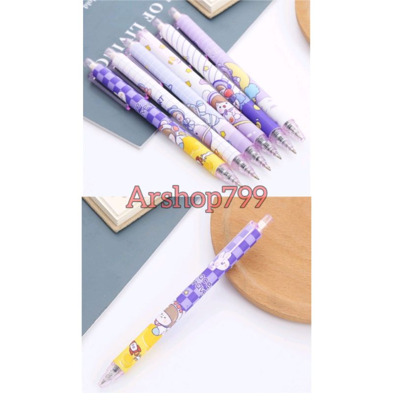 

pulpen cetek motif taddy bear /pulpen cetek mekanik motif lucu/Pulpen motif karton