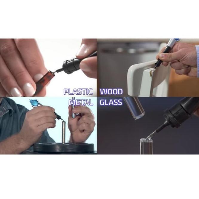 

[No]-L72Y✔ 5 Second Fix Lem Serbaguna Ajaib Sinar UV Magic Super Glue Power Tool berkualitas