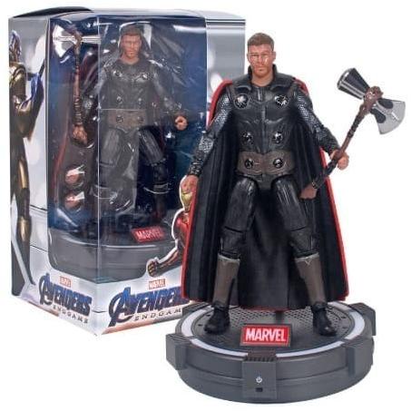 Original Thor Marvel Avengers Action Figure With Light Base