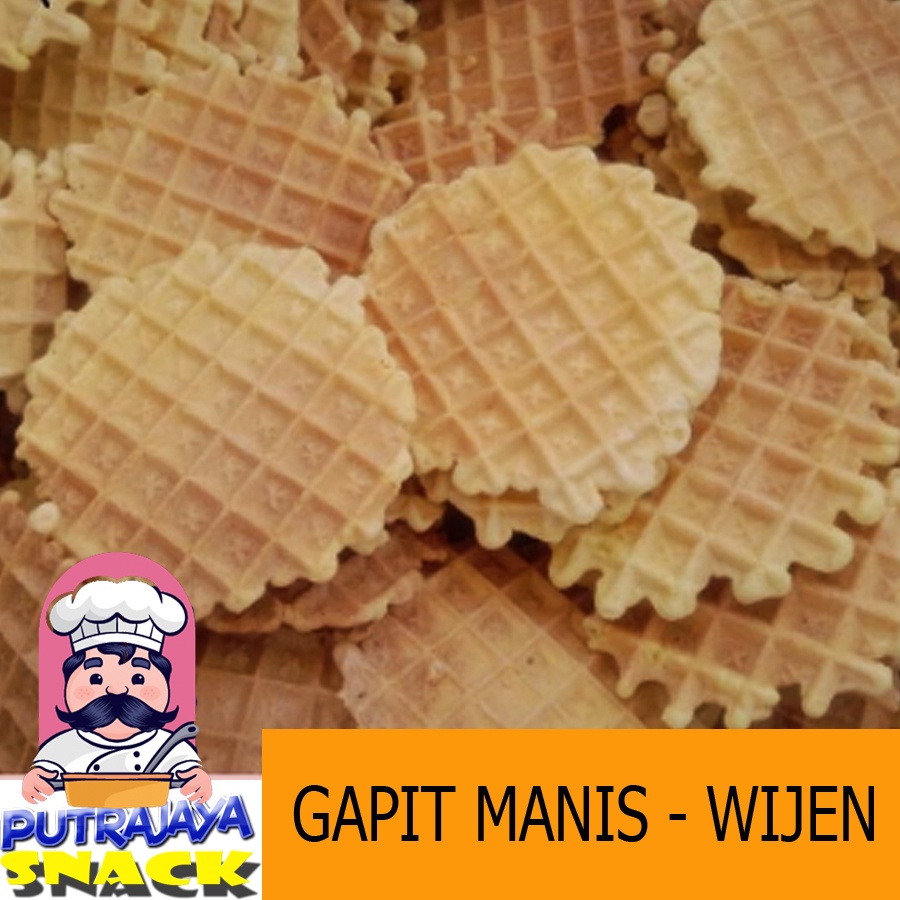 

Kue gapit manis wijen - Gapit kerupuk - Gapit manis khas Cirebon