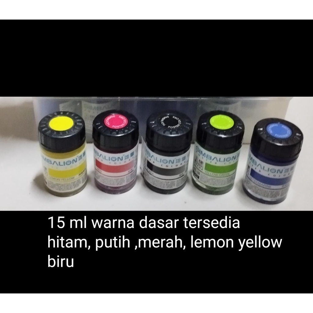 

cat poster simbalion satuan 15 ml warna dasar