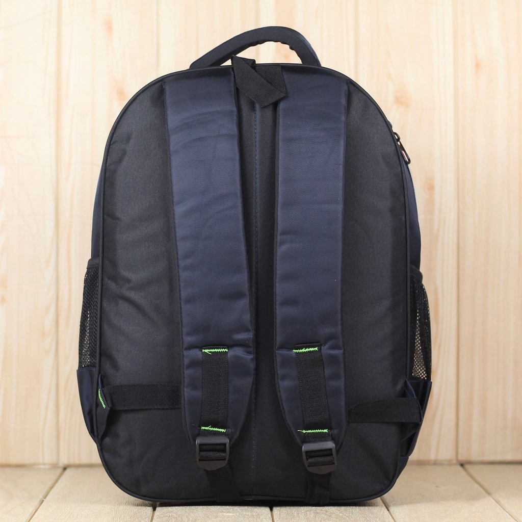 Ransel Cowok Tas Multifungsi Gendong Sekolah Sma Rebound Bag Navy Backpack Tebal Kuat Ransel Kuliah Kerja Tas Kantor Polo Multifungsi free Raincover Murah Backpack Laptop Pria