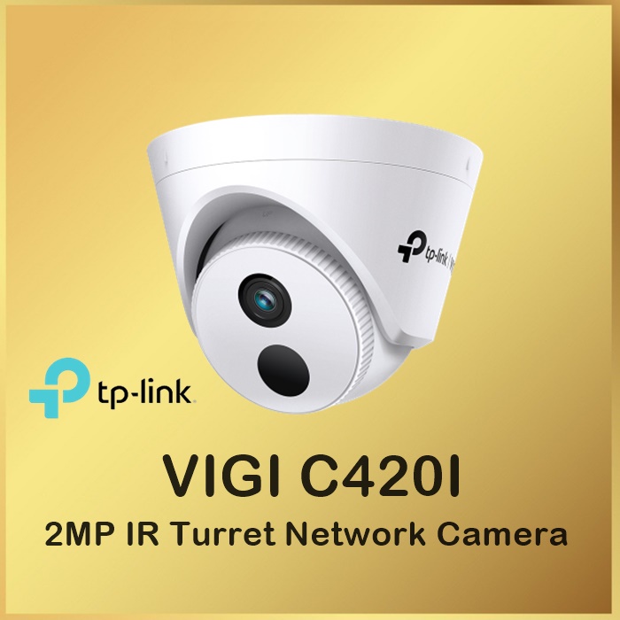 Tp-Link Camera C420I 2MP IR Turret Network Camera C 420I