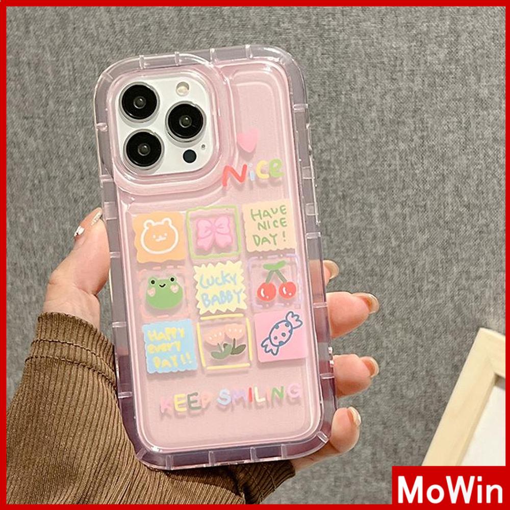 For iPhone 14 Pro Max iPhone Case Clear Case TPU Soft Case Airbag Reinforced Shockproof Cute Cartoon Compatible with iPhone 13 Pro Max iPhone 12 Pro Max 11 7Plus 8Plus 6Plus XR xs
