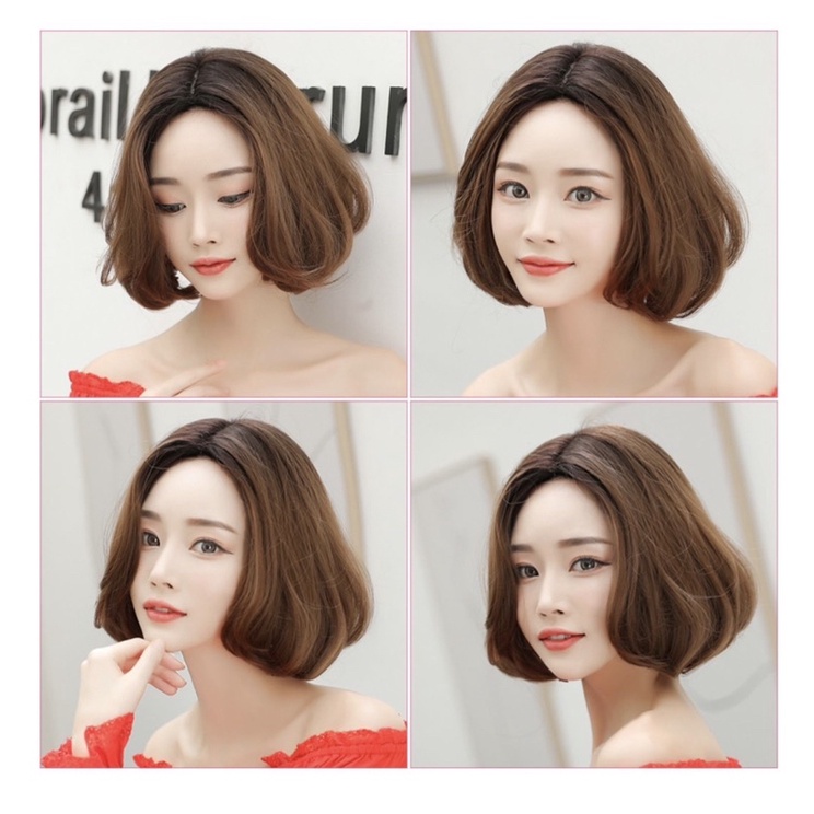 8367 full wig korean blow tanpa poni 35 cm