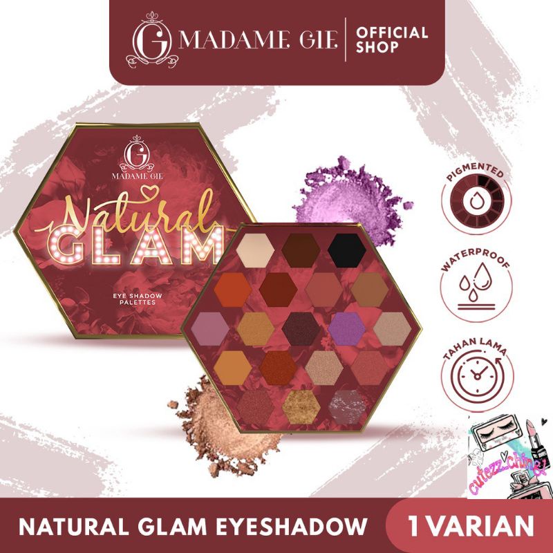 ☃Cutezz_Ching1☃Madame Gie Natural Glam Eyeshadow Palettes