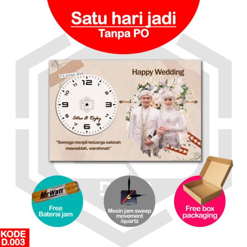 

JAM CUSTOM Jam dinding Jam Souvenir
