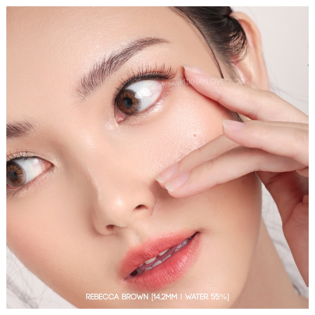 MIKHAYLOVESHOP Softlens Rebecca Brown | Kittykawaii