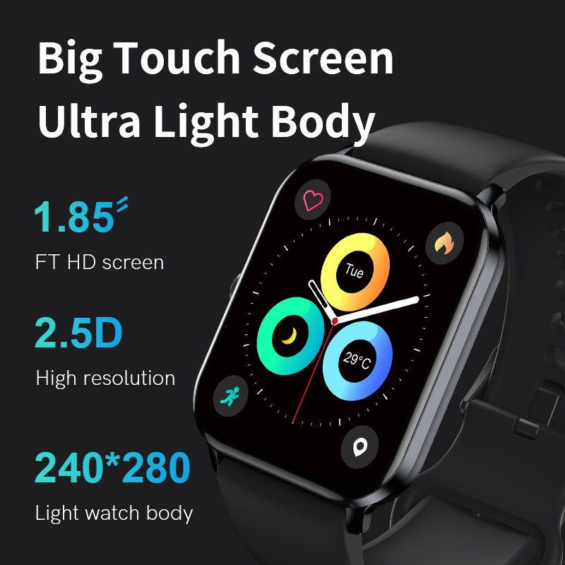 QCY Smart Watch GTC SmartWatch GTC 1.85&quot; TFT Display