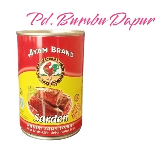 

AYAM BRAND SARDEN dlm saus tomat