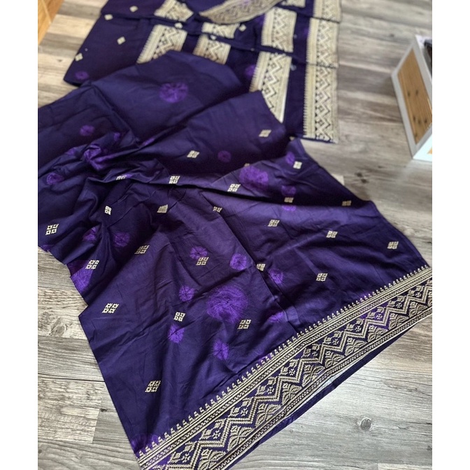 SAPUT UNGU JUMPUTAN SEMI SONGKET