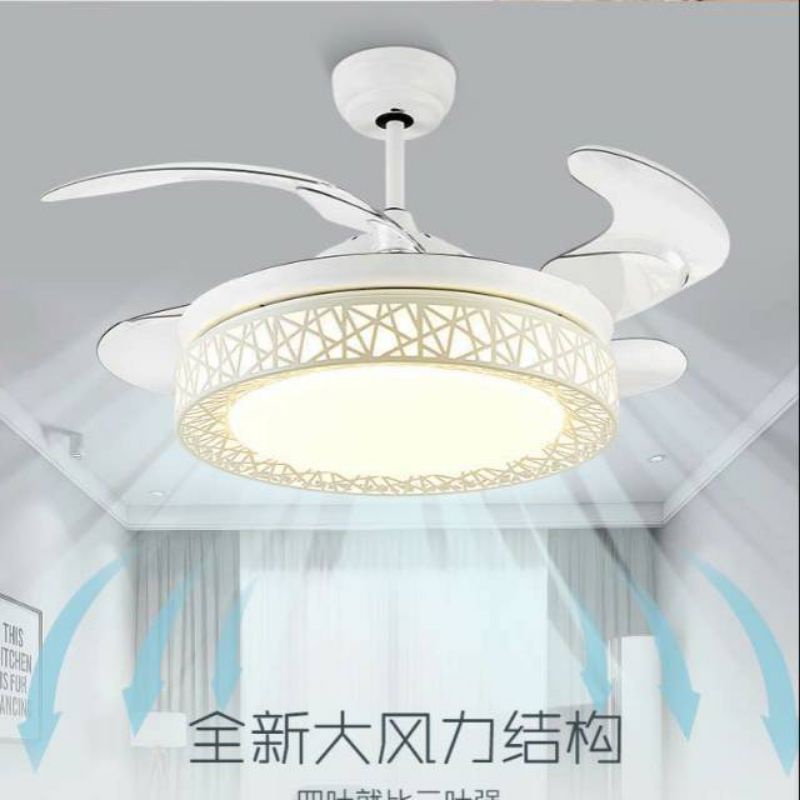 FLASH SALE LAMPU GANTUNG KIPAS MEWAH MODERN MININALIS WARNA EMAS DAN HITAM/LAMPU HIAS PLAVON GANTUNG KRISTAL KIPAS LAMPU DEKORASI RUANG TAMU KAMAR LANGIT LANGIT BOHLAM LED KIPAS ANGIN MURAH LAMPU SULTAN KIPAS PLAFON BALING BALING CEILING FAN 42 50 INCI