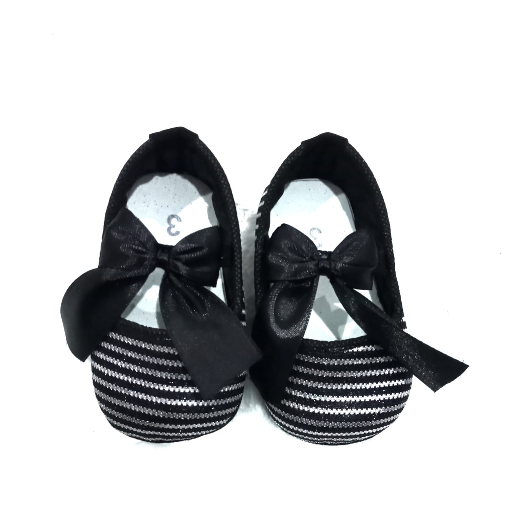 SEPATU BAYI PEREMPUAN BRUKAT BALLET 0 SAMPAI 12 BULAN