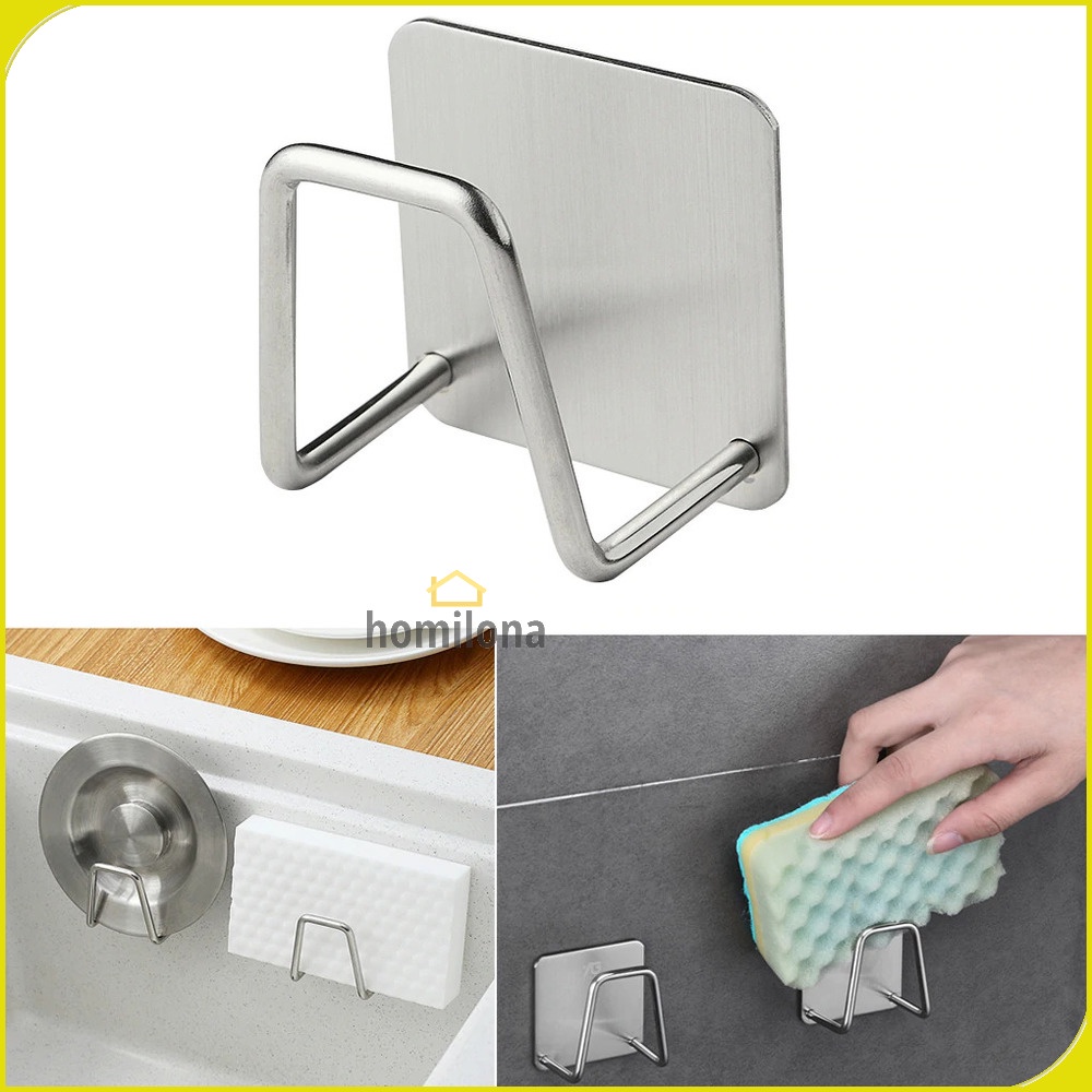 ECOCO Gantungan Organizer Rak Dapur Stainless Steel - ECKS2 - Silver