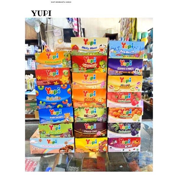 

『PENJUALAN CEPAT』YUPI BOLICIOUS [PROMO!!] Yupi Bolicious 1 box isi 24pcs - permen yupi termurah nikmat jelly | Yupi Permen Jelly Box isi 24 Burger Bolicious Marshmallow Dino Bear