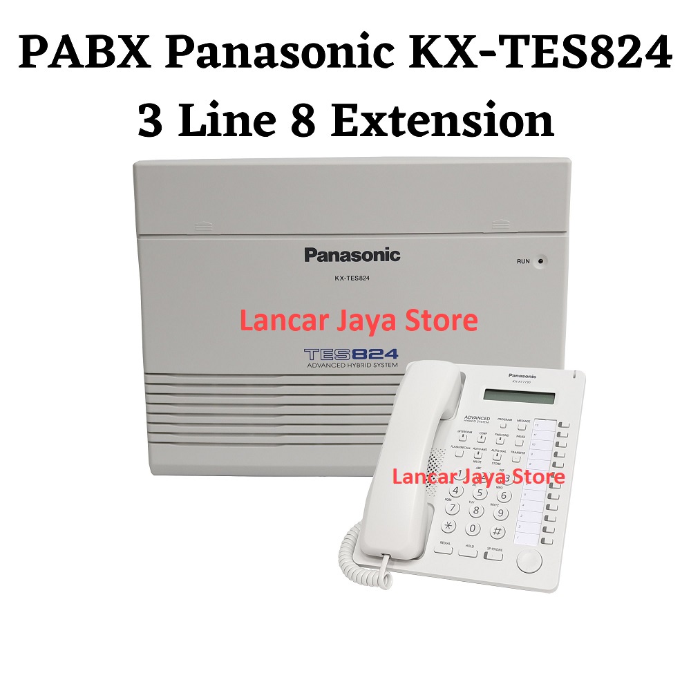 Panasonic Basic Package PABX TES824 - White